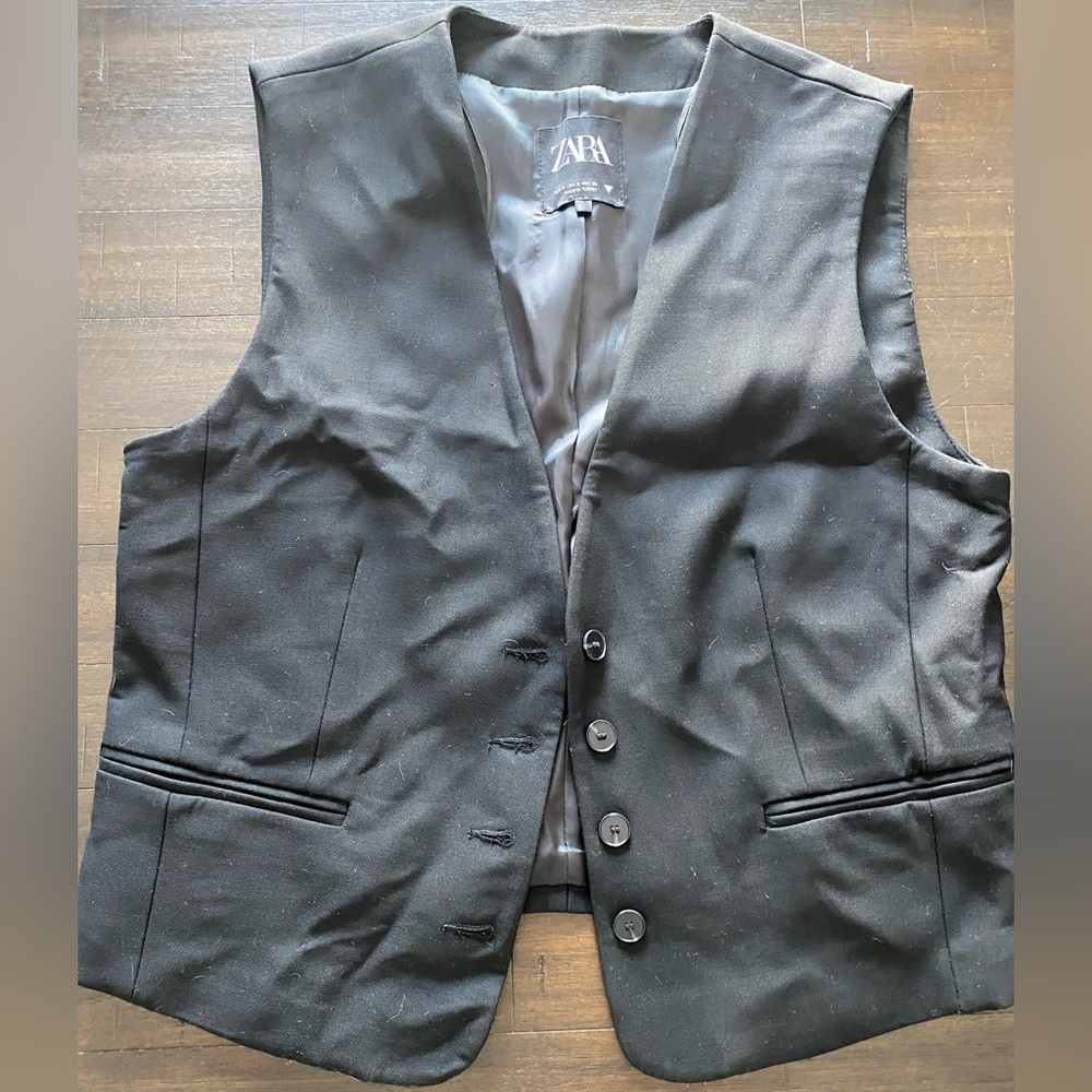 COPY - Zara black vest